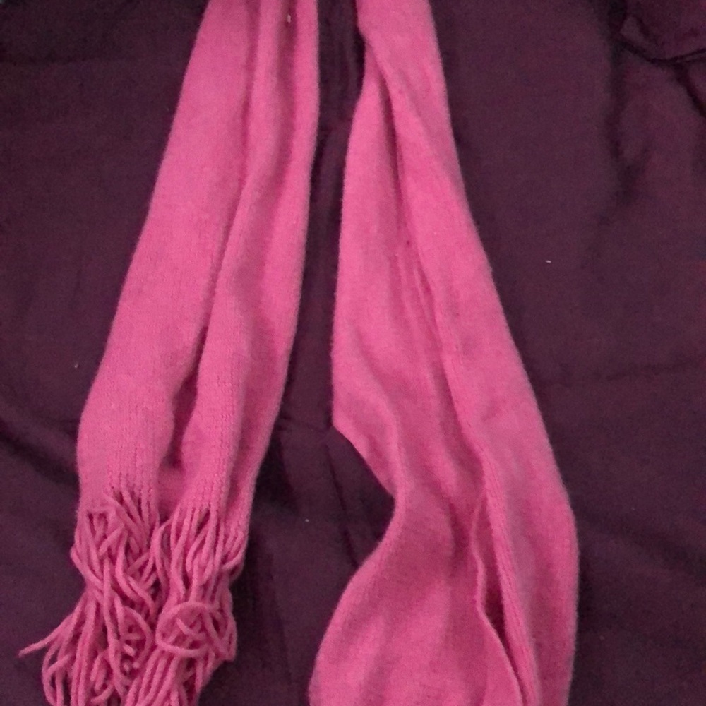 Pink scarf